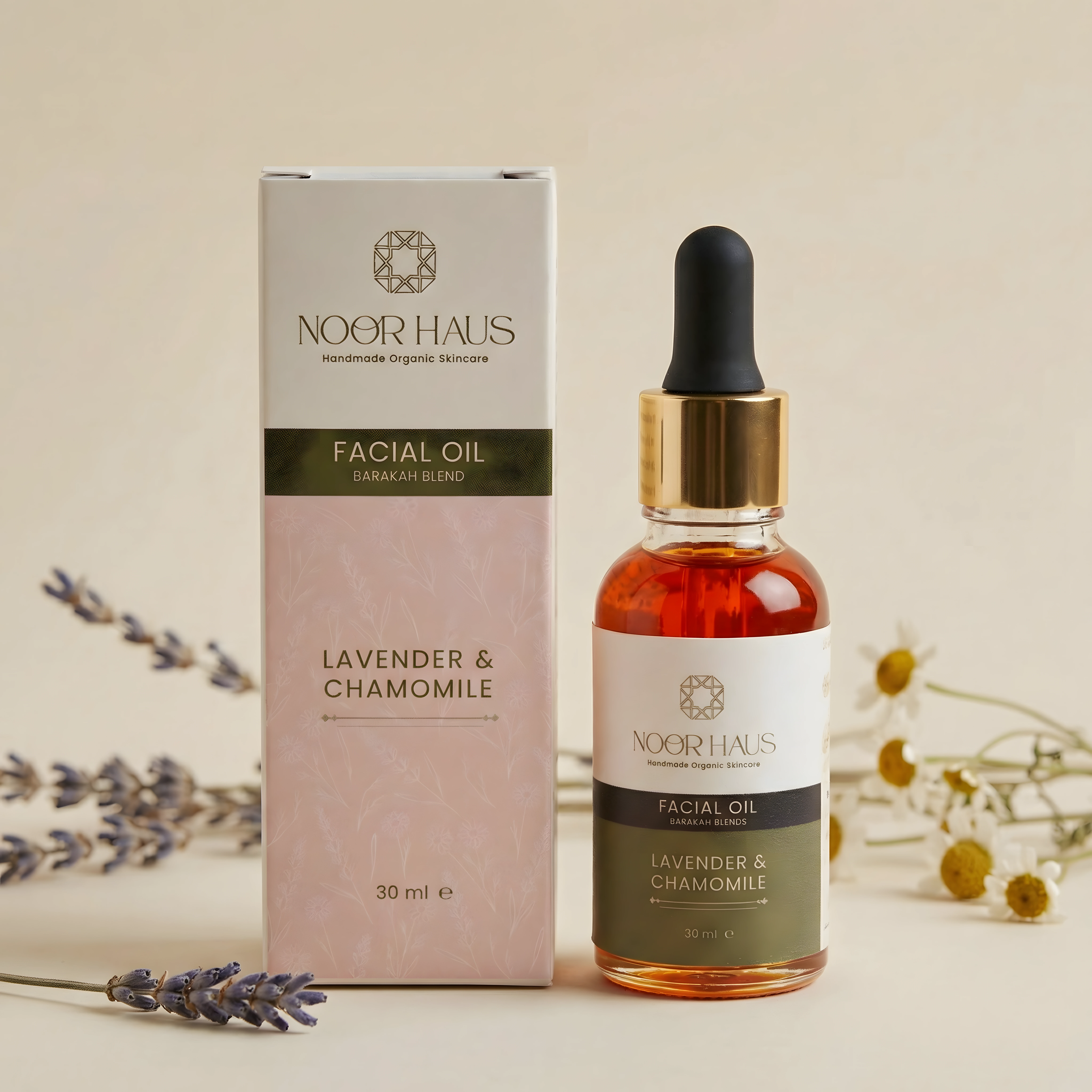 Lavender & Chamomile Facial Oil ingredients