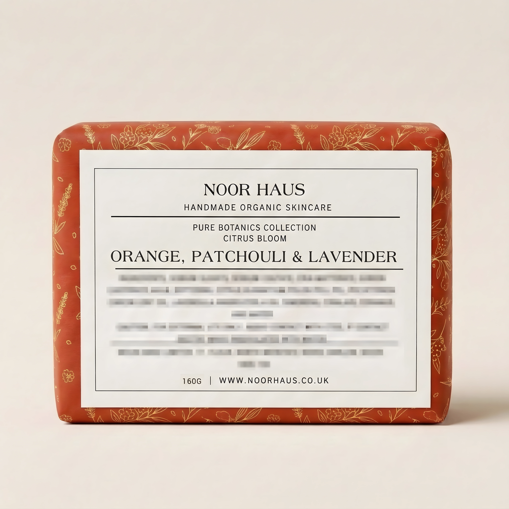 Pure Botanics Soap Orange Patchouli & Lavender