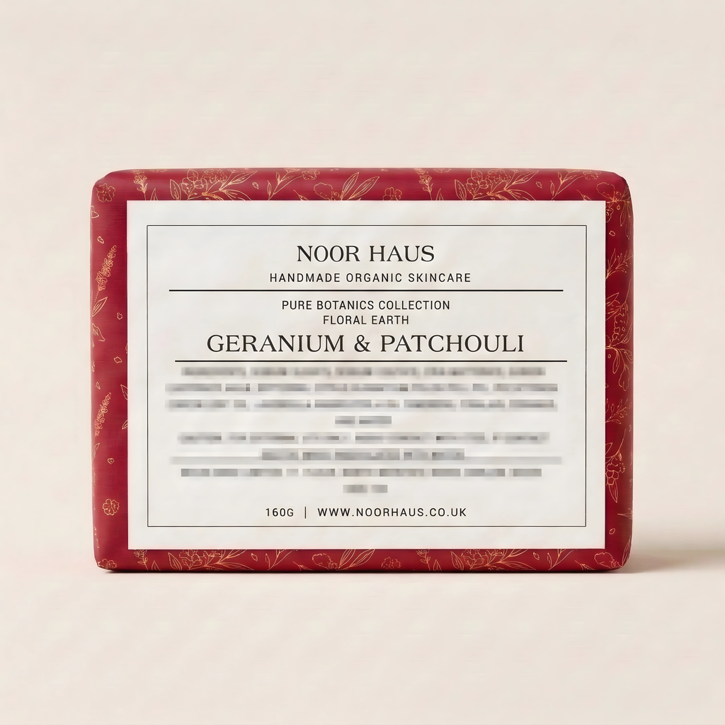 Pure Botanics Soap Geranium & Patchouli