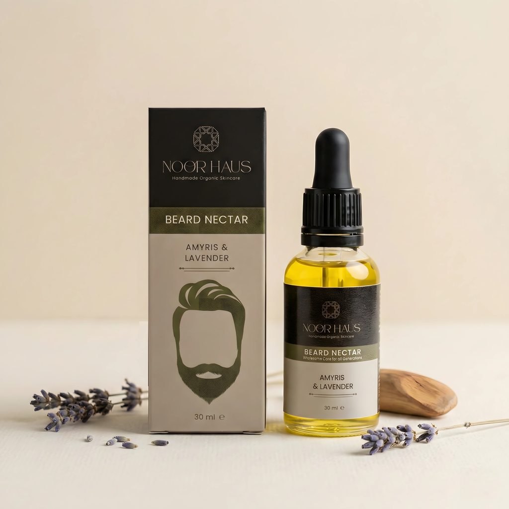 Amyris & Lavender Beard Oil ingredients