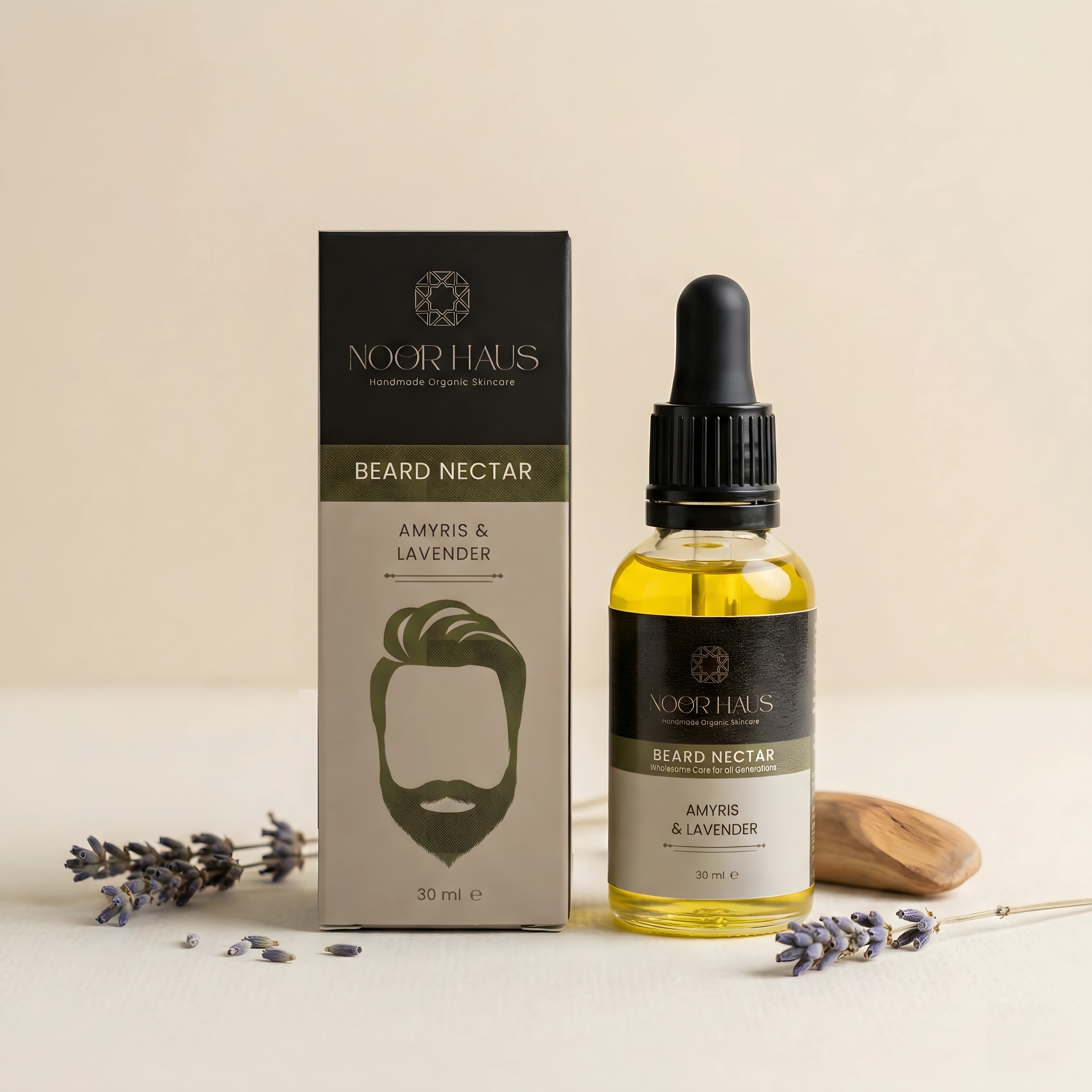 Amyris & Lavender Beard Oil ingredients