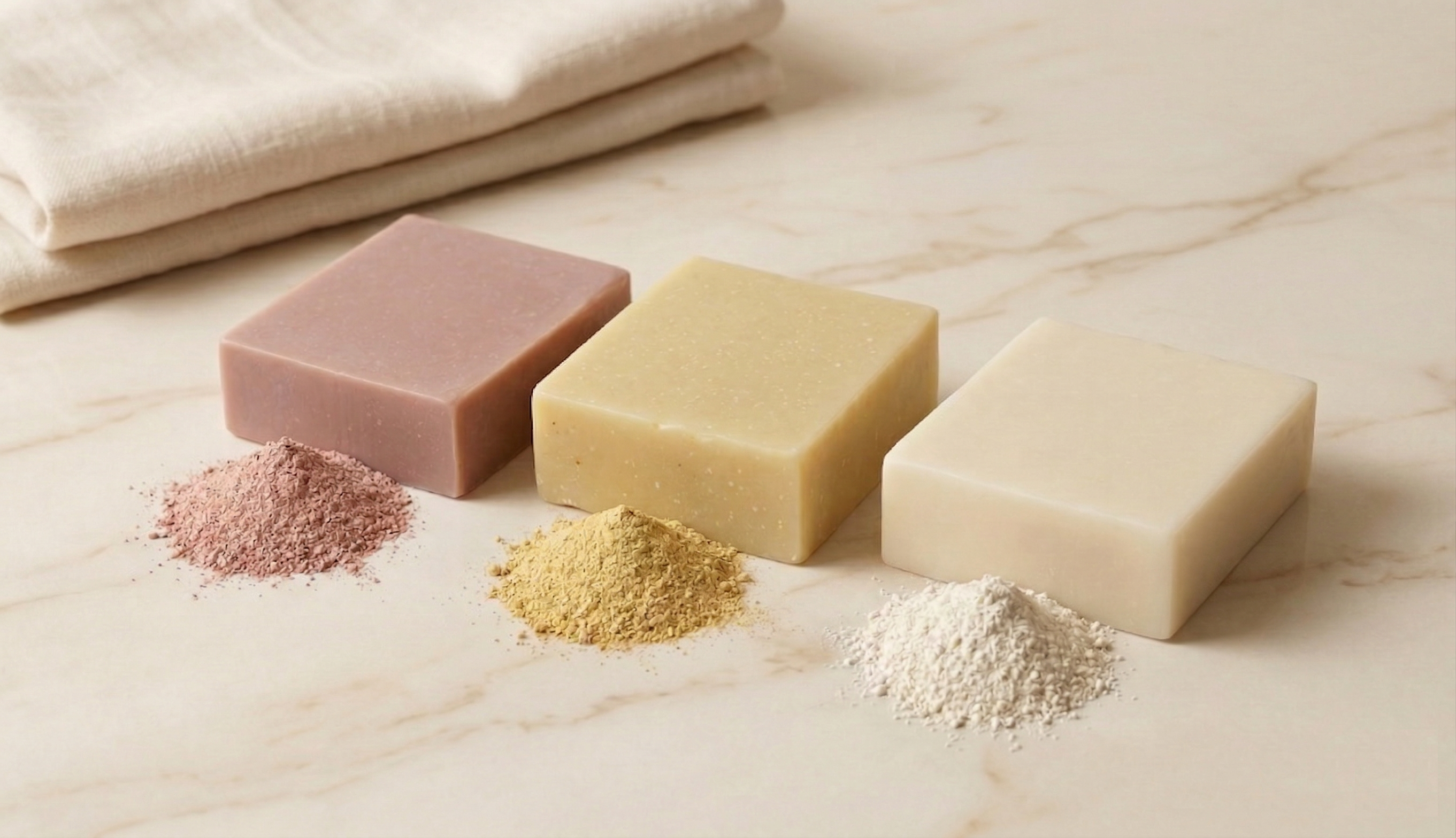 Bare Luxe Clay Soap Collection Hero