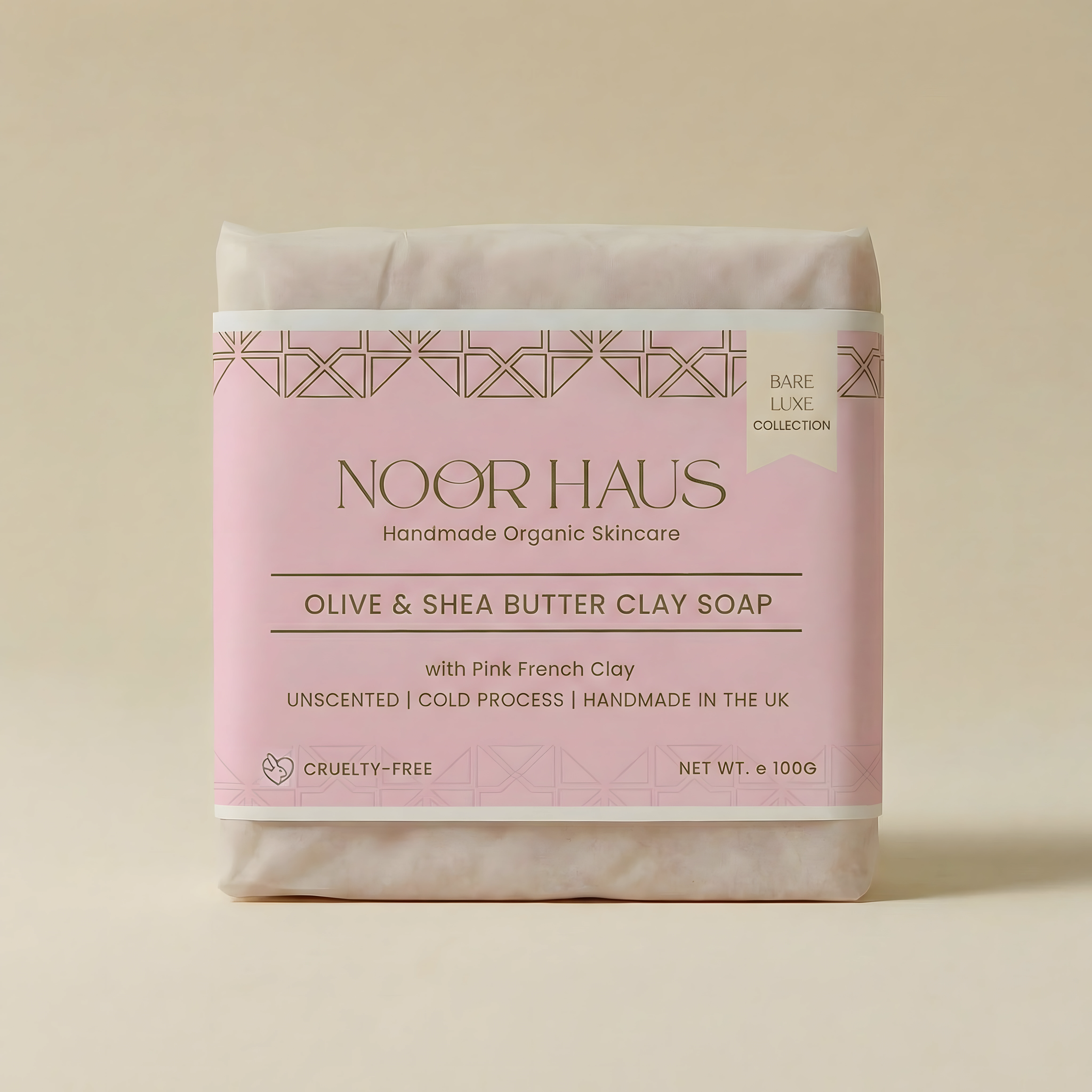Bare Luxe Clay Soap Pink French Clay