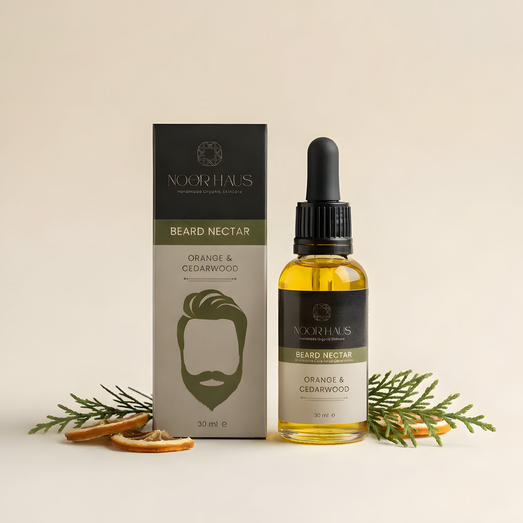 Orange & Cedarwood Beard Oil ingredients