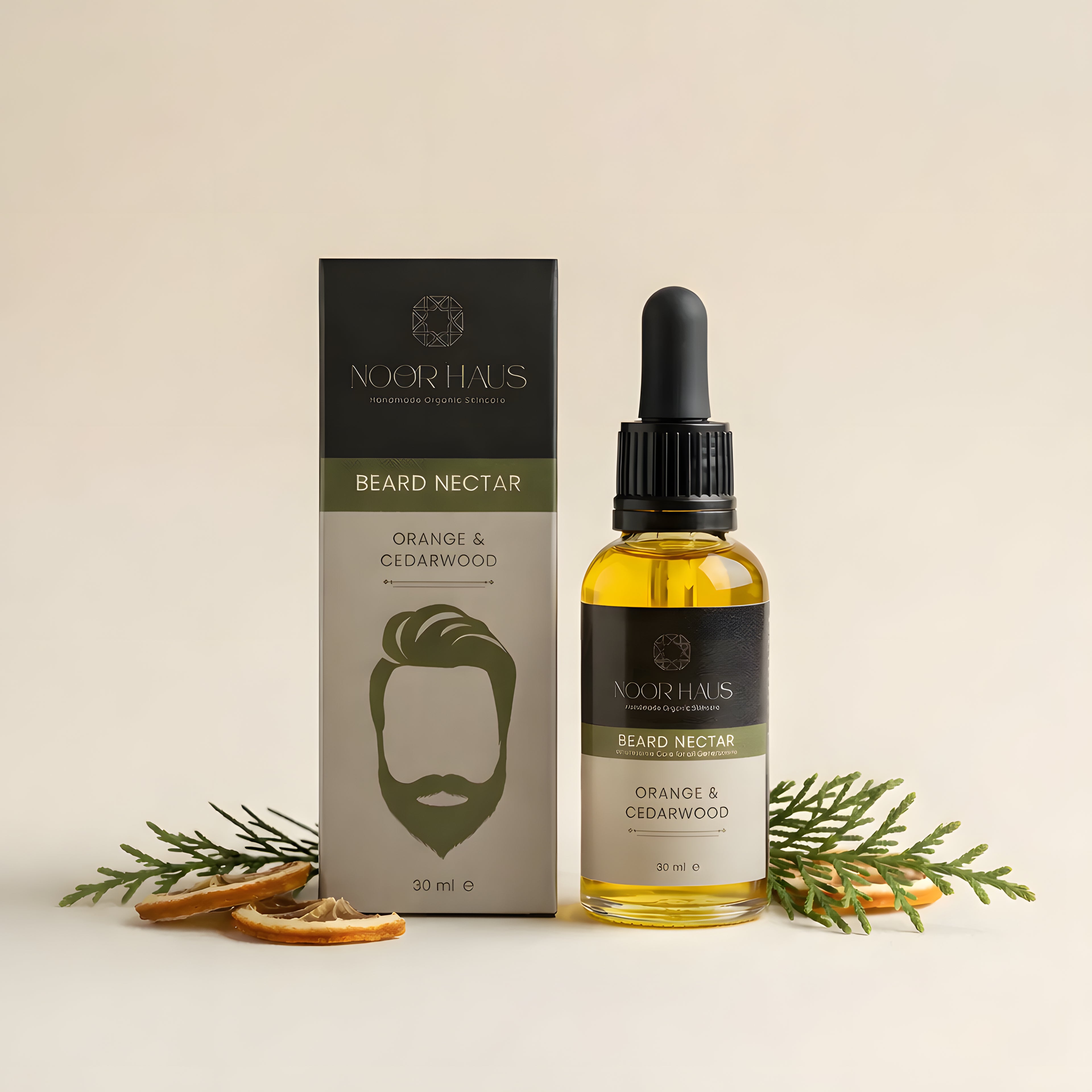 Orange & Cedarwood Beard Oil ingredients